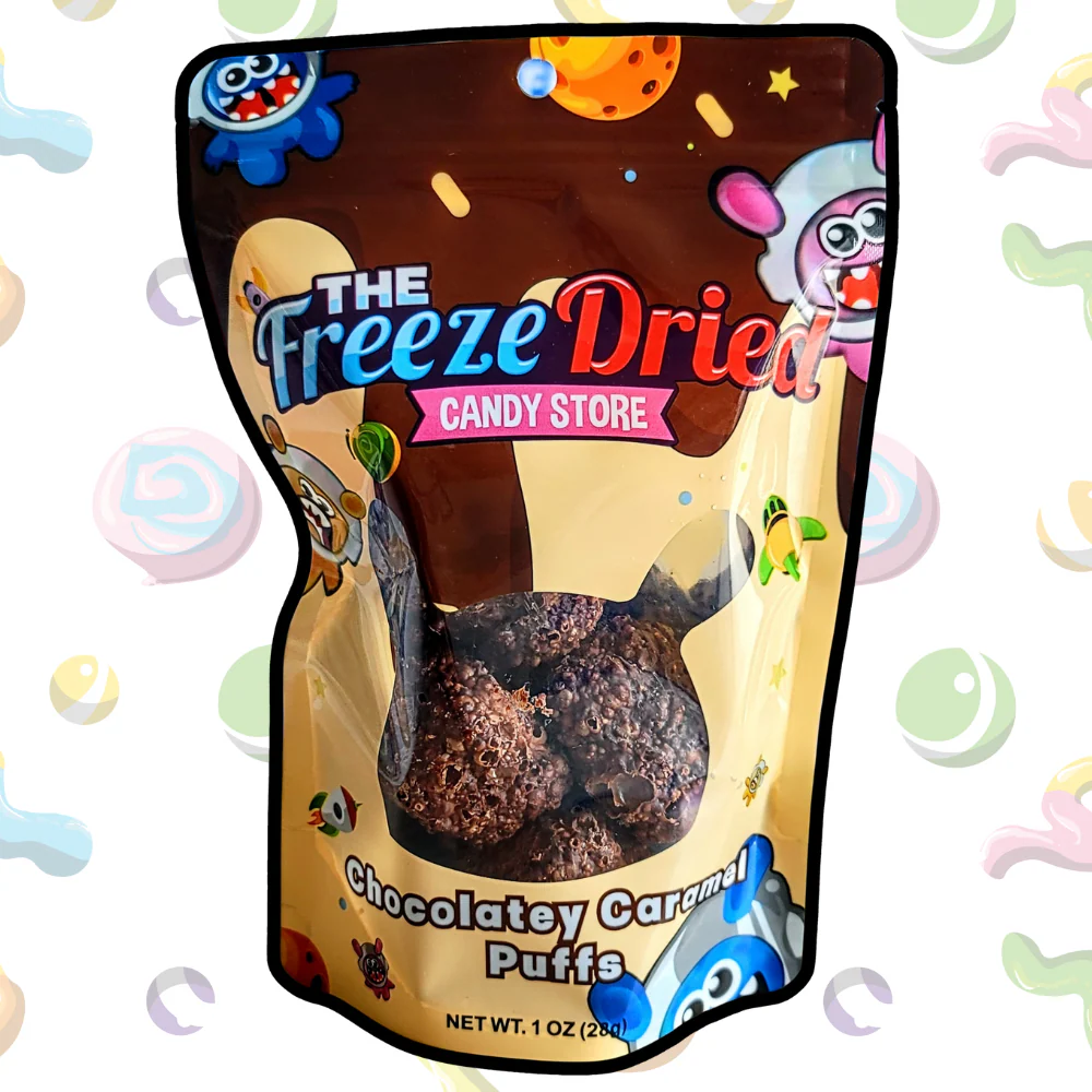 Chocolatey Caramel Puffs
