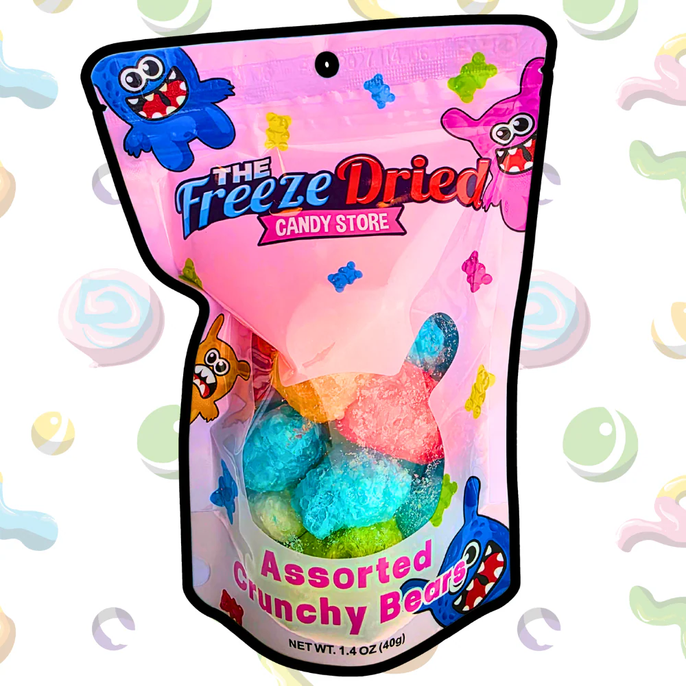 Crunchy Candy Best Seller Starter Pack - Fun Bundle x3 Bags Included! Crunchy Clusters, Crunch Bears, OG Shell Shock - The Freeze Dried Candy Store - Freeze Dried Candy - Image 4