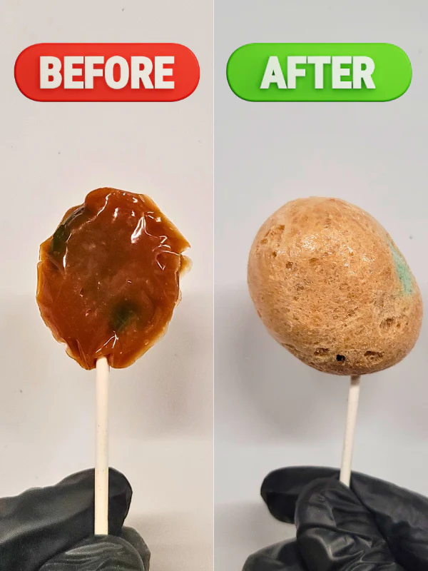 Freeze Dried Caramel Apple Pops - Image 3