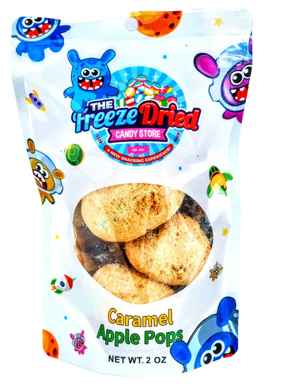 Freeze Dried Caramel Apple Pops - Image 4