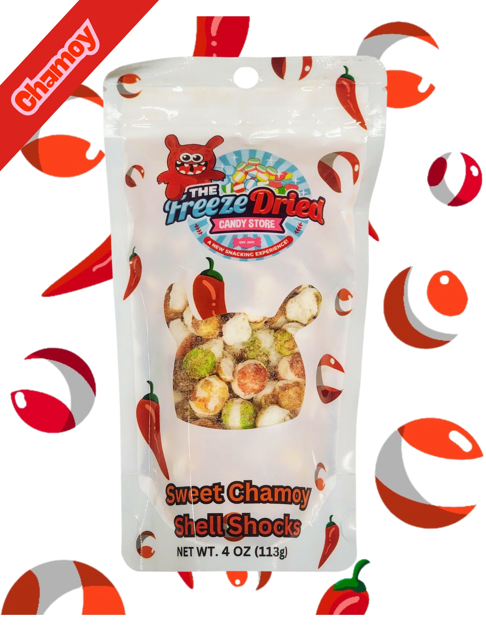 Freeze Dried Chamoy Shell Shocks