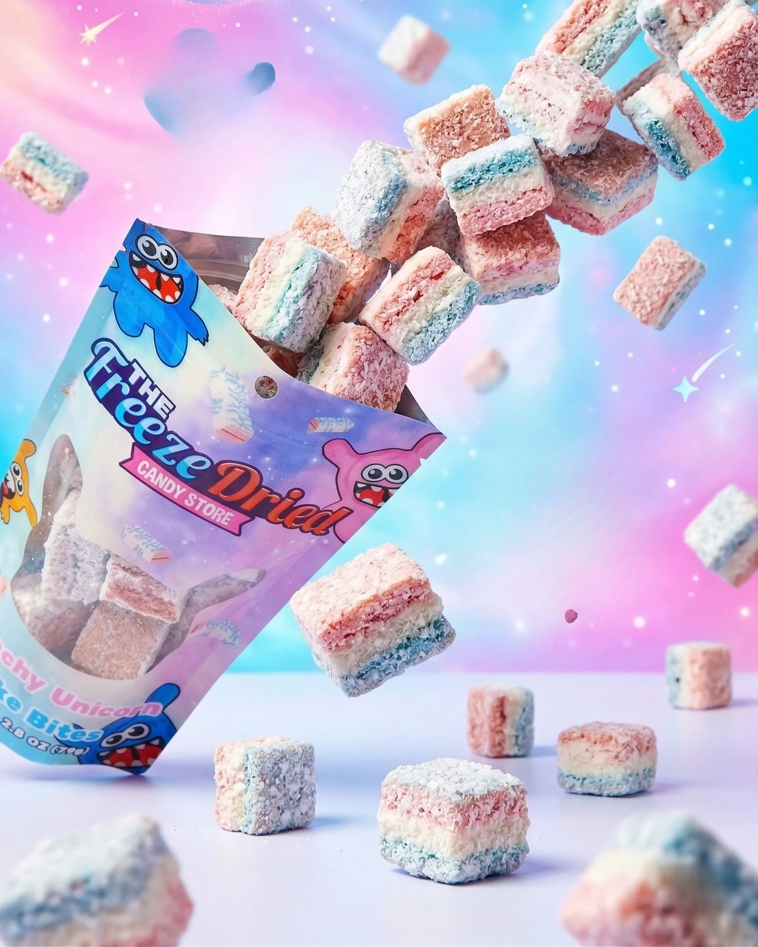 Unicorn Cake Bites